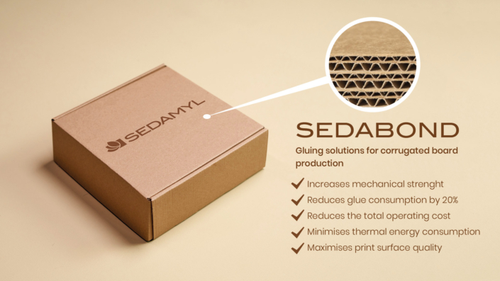 Sedabond: gluing solutions for corrugated board production.