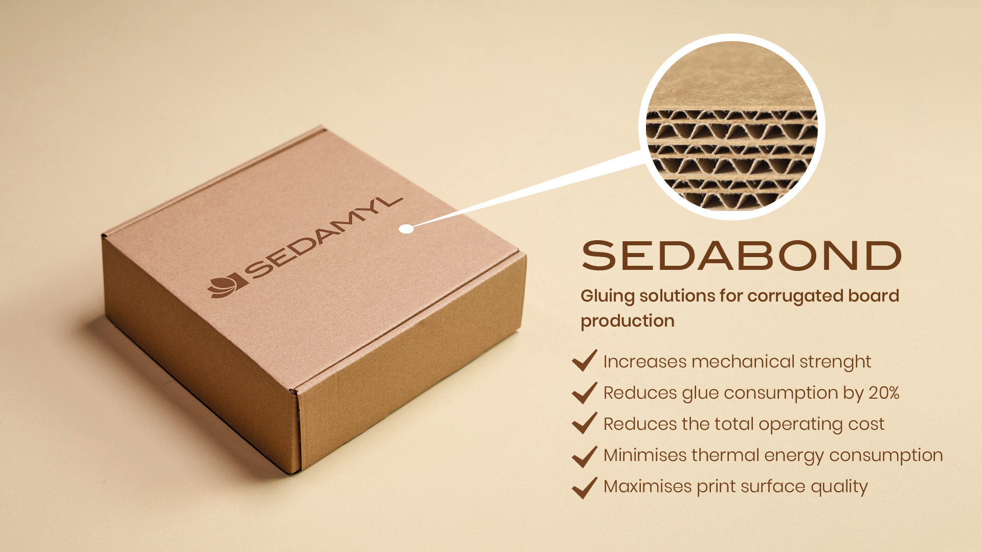 Sedabond advantages for gluing solutions